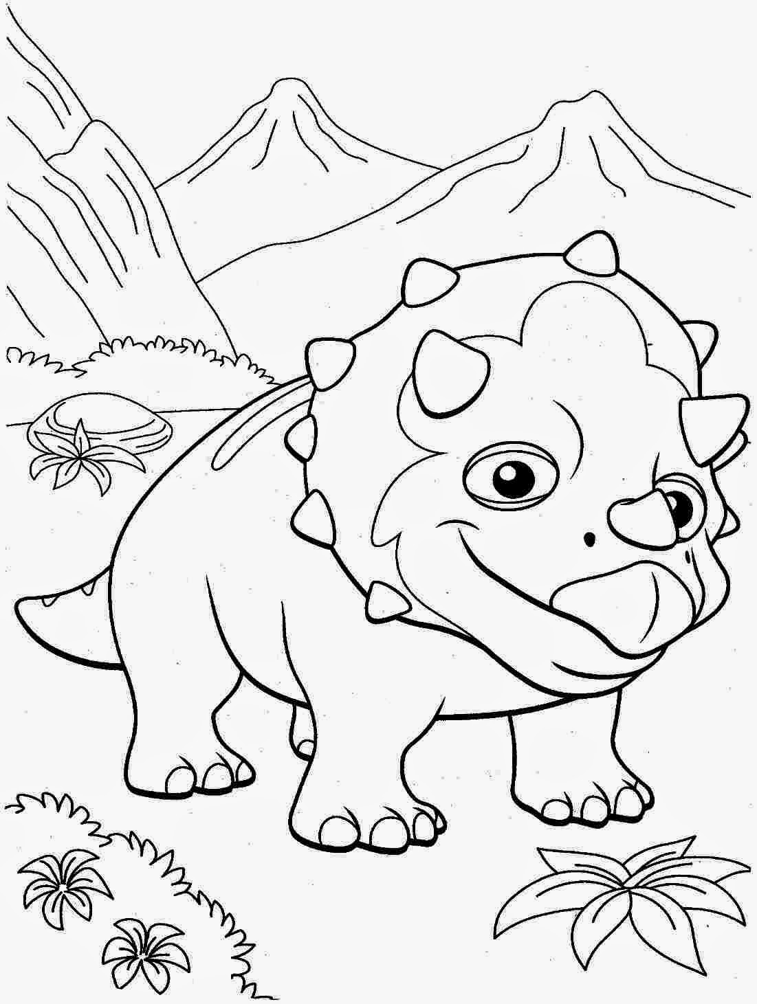 Coloring Pages: Dinosaur Free Printable Coloring Pages