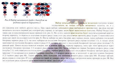 Жгут мозаичным плетением из бисера Жгут мозаичным плетением из бисера