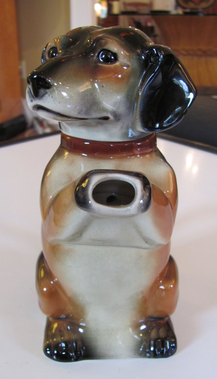Red Hook Antique Center Vintage Erphila Germany Porcelain Dachshund Teapot