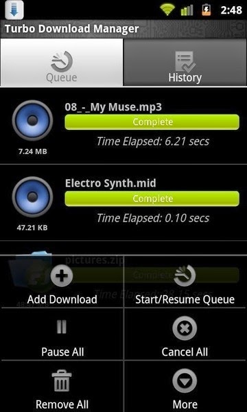 Download Manager for android