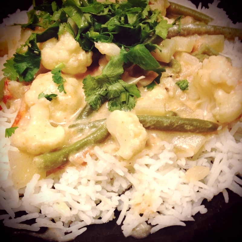 nutritarian recipe box Cashew Coconut Korma