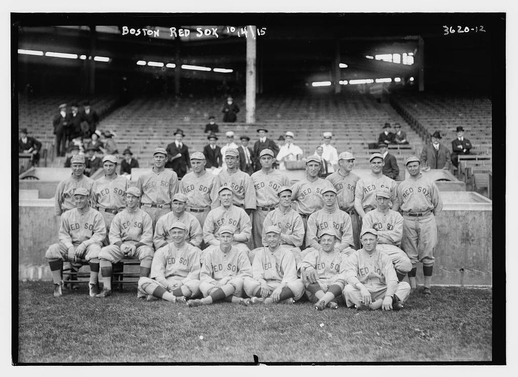 The Imperfect Game Historic Photos 1915 Boston Red Sox