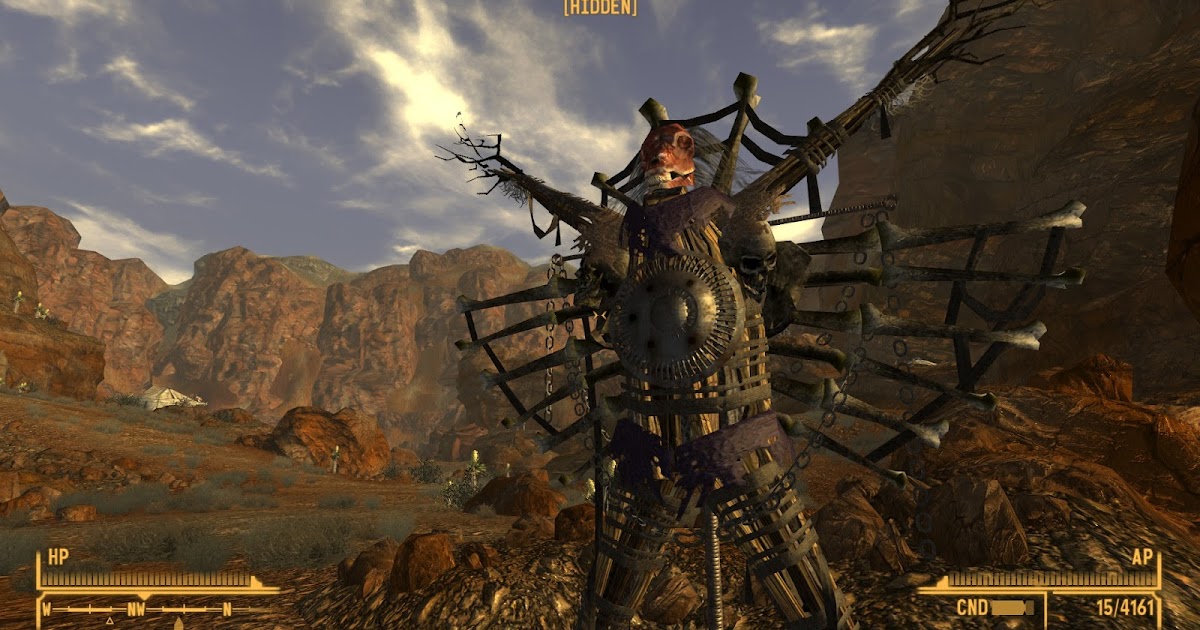 That's interesting... Fallout New Vegas conclusion