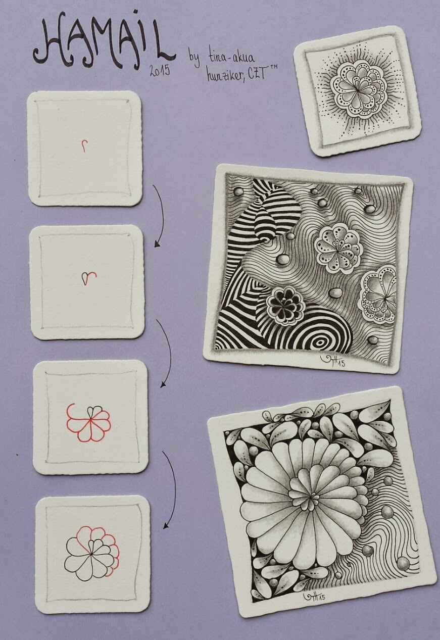 Zentangle Pattern Hamail | akua art Zentangle Pattern Hamail | akua art