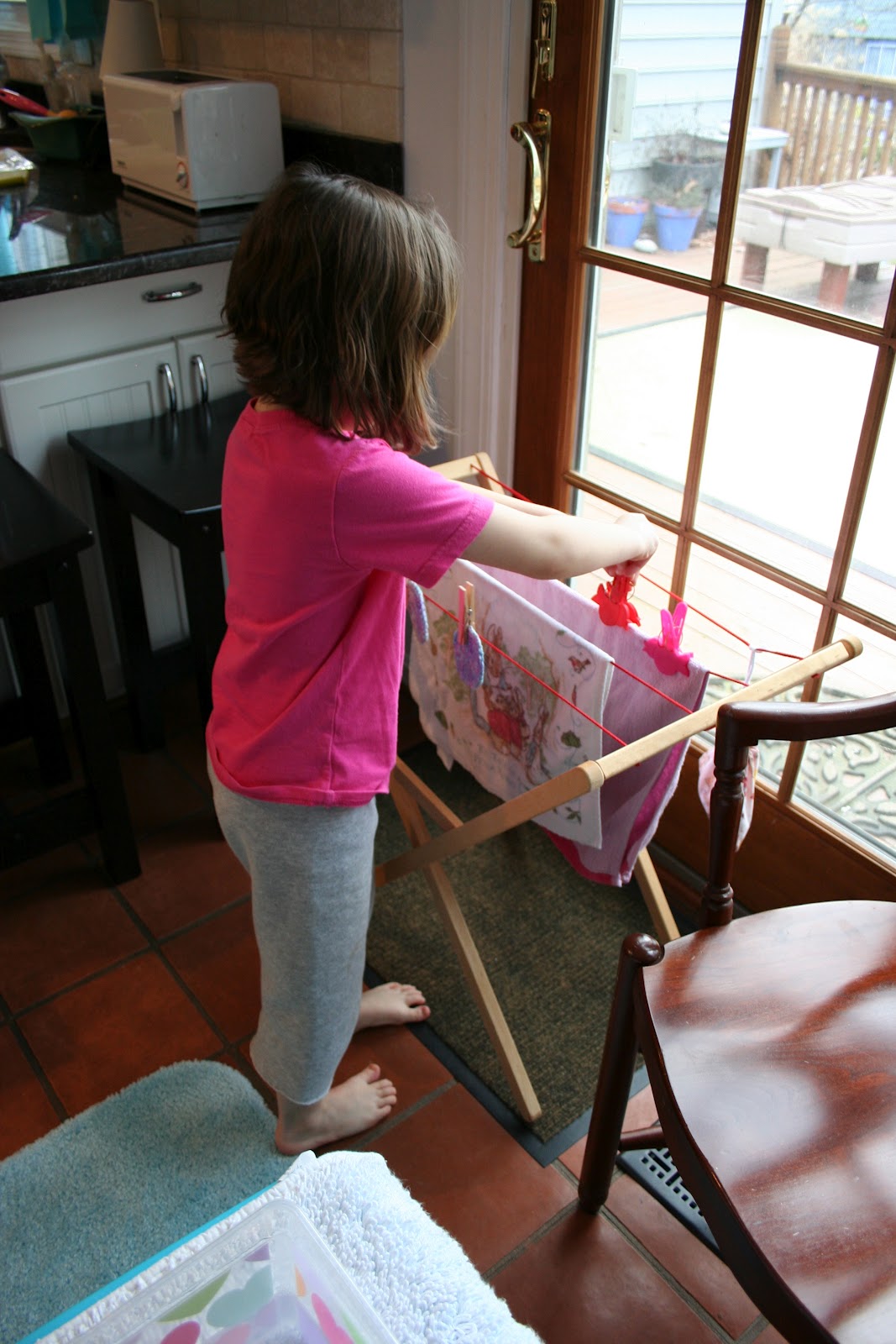 Pink and Green Mama * Washing Baby Dolls Water Play