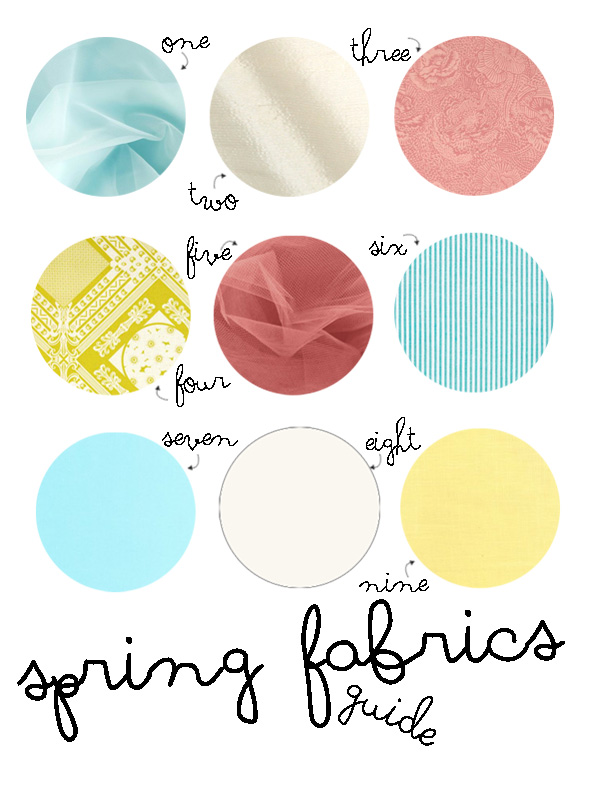 brainstorm favorite spring fabrics see kate sew