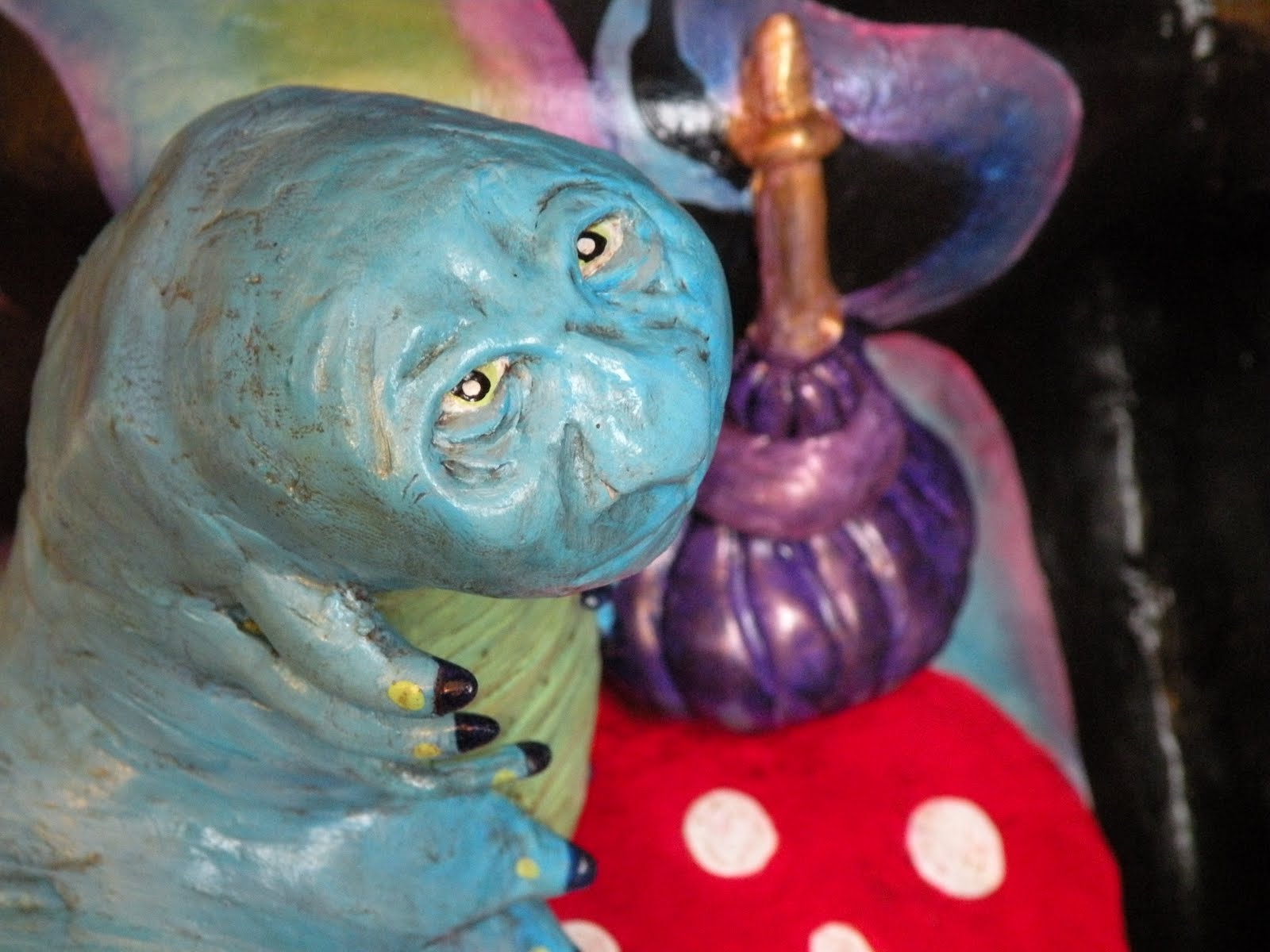 busylittleelf: Garden Gnome Update - The Painting Continues