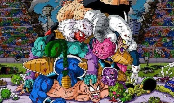 Todas las muertes de Dragon Ball en fantásticas ilustraciones