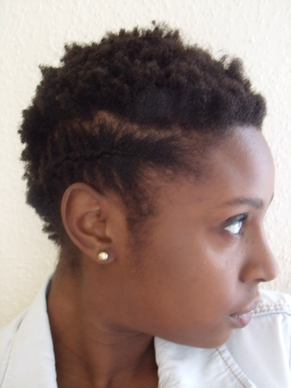 Simple Short Natural Hair Mohawk Hairstyle For Black Women Head Enough