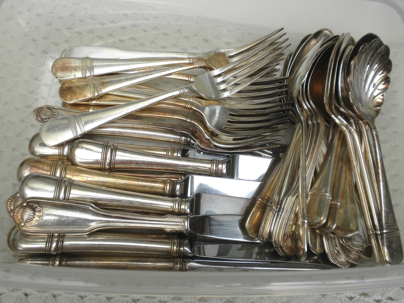 Panoply Cleaning Silverplate the Easy Way