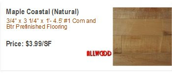 maple hardwood flooring