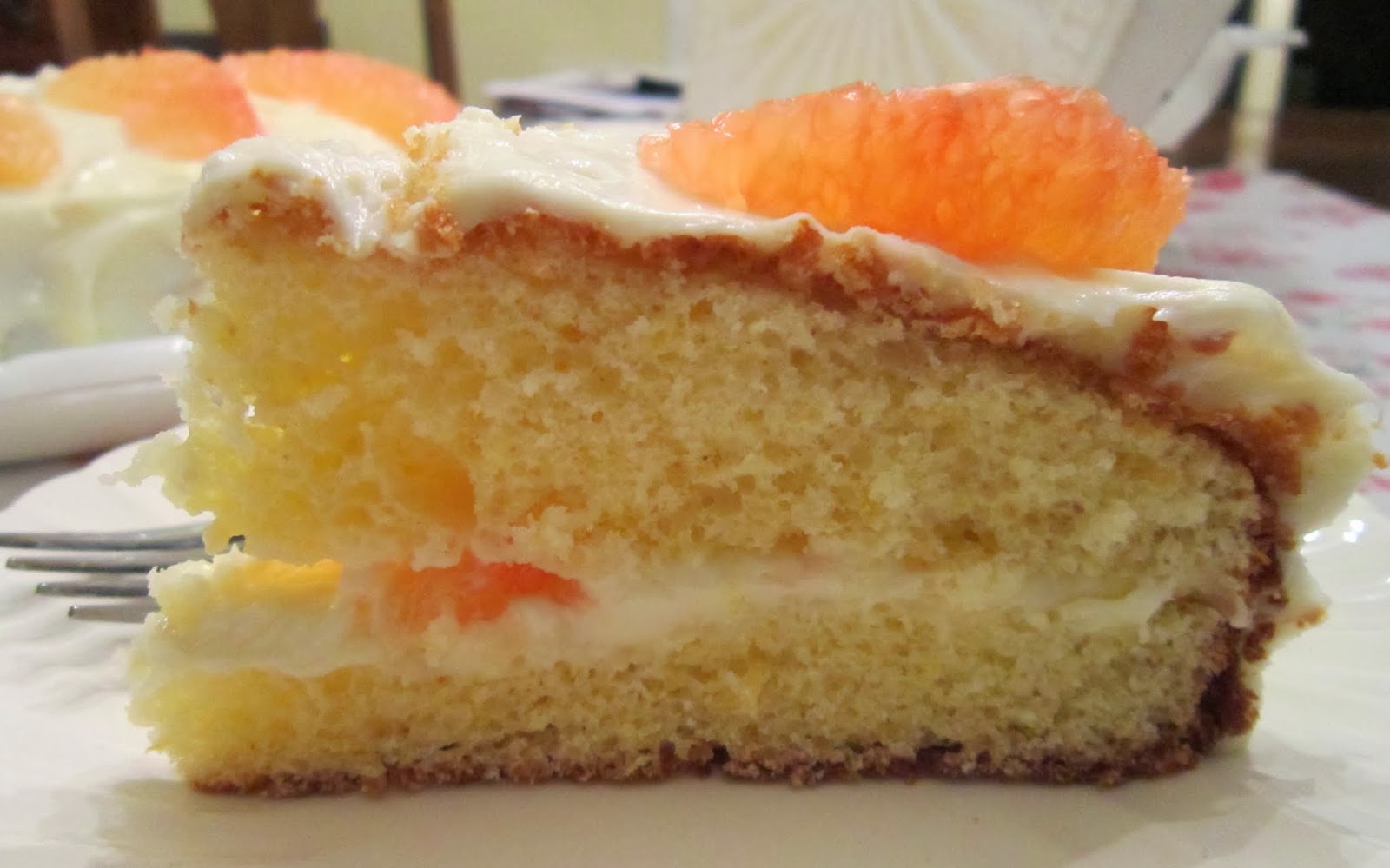The Italian Next Door Grapefruit Cake with GrapefruitCream Cheese