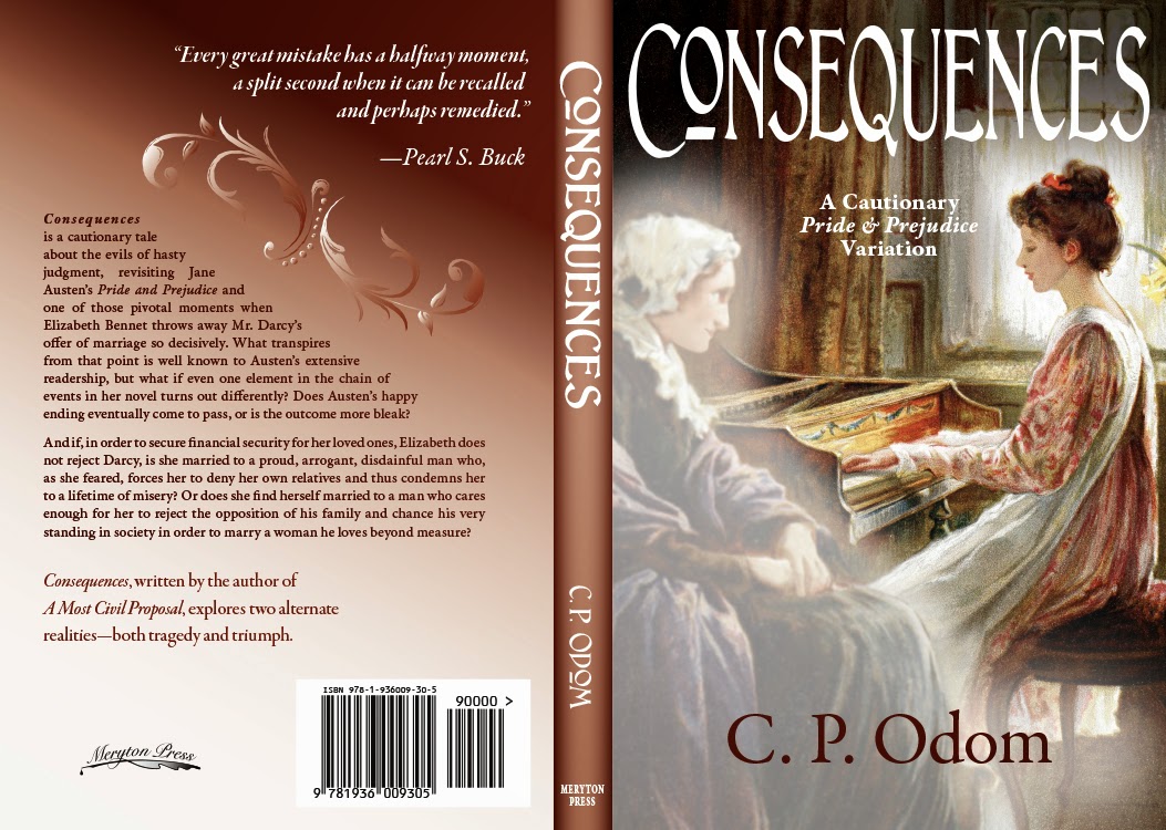 Book Cover - Consequences by C P Odom Book Cover - Consequences by C P Odom