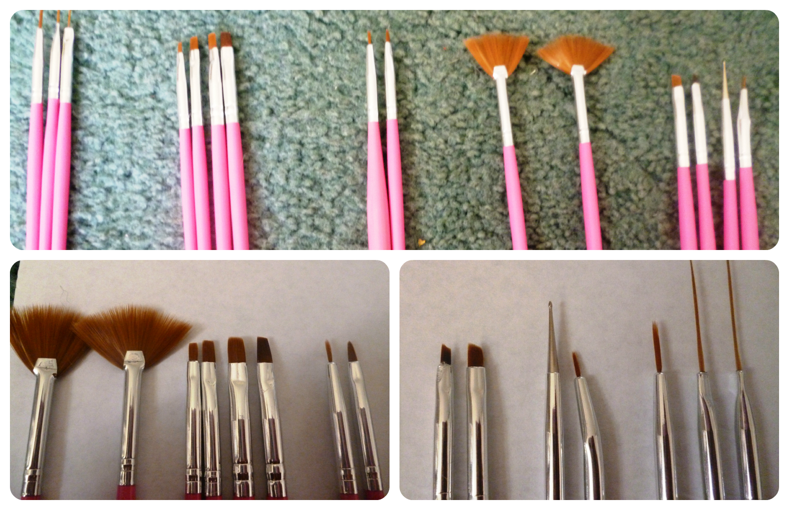 2. Nail Art Brushes - wide 2