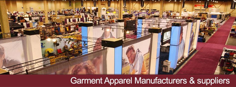 Garment Manufacturers, Garments Exporters Listings, Apparel Wholesale Suppliers Company Directory