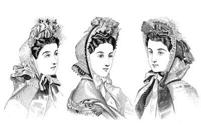 Victorian Hats Clip Art Free