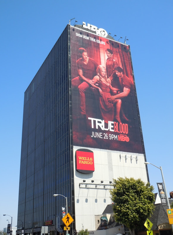 true blood billboard. True Blood season 4 HBO