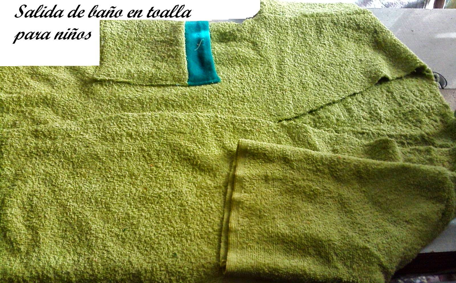 Costurarte el arte de coser: Salida de baño para niños ( Como se hace)