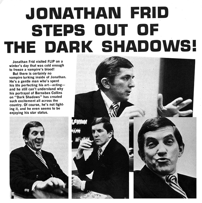 New documentary looks at Hamilton actor Jonathan Frid and the vampire he  made famous