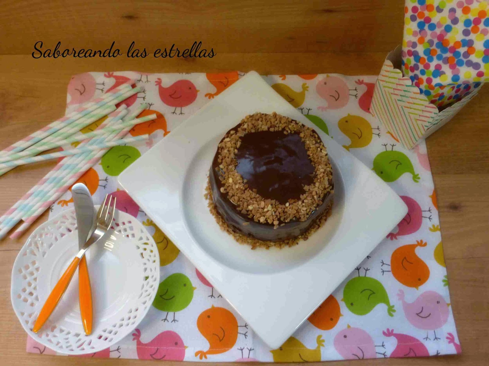 Tarta Garash, Versión Solo Con Almendras
