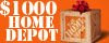 Free $1000 Home Depot gift Card