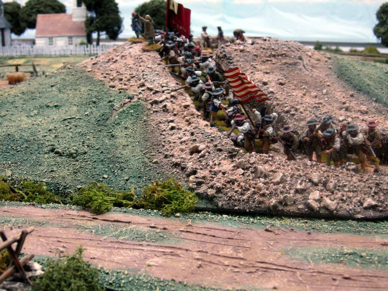 Wargaming with Silver Whistle The Battle of Bunker Hill (Breed's Hill)