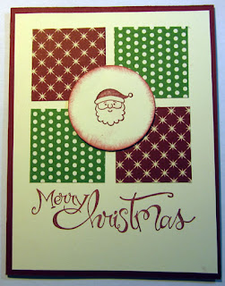 Class christmas cards maria Crafty Maria's Stamping World: Cards from Christmas Class Part 3
