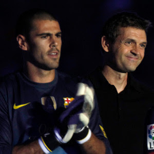 Vilanova habló sobre la renuncia de Víctor Valdés