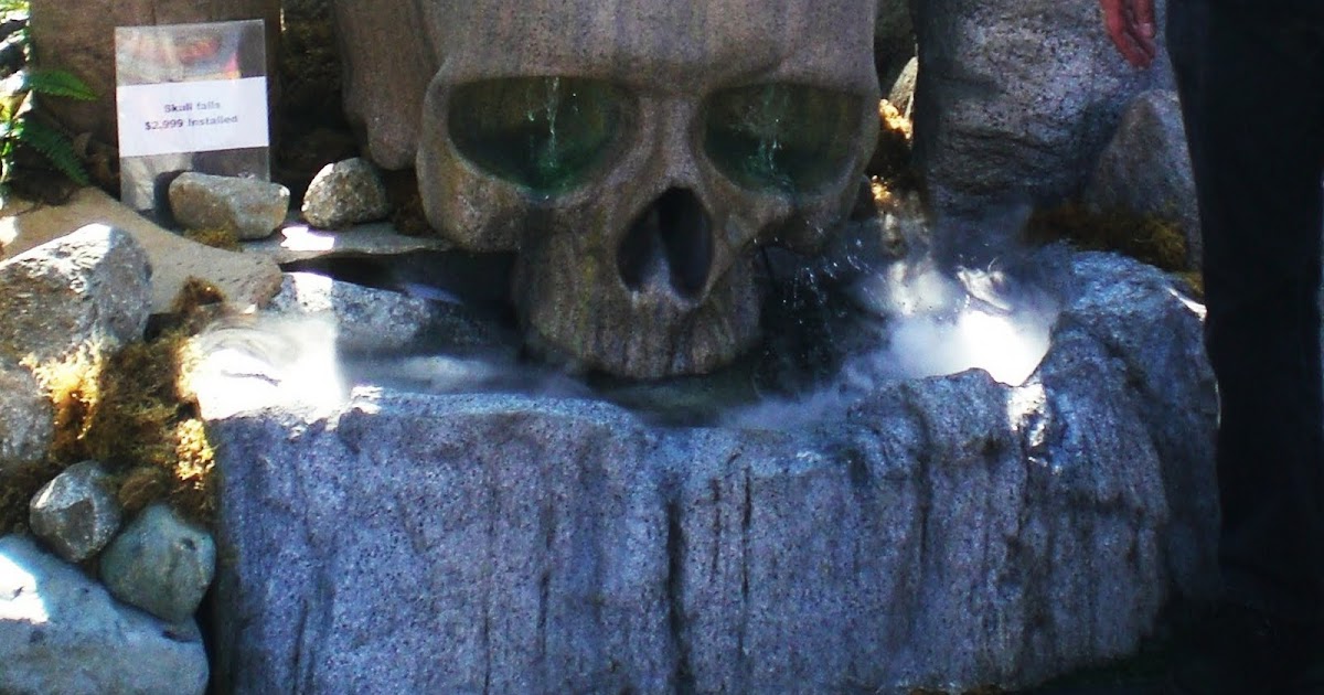 Midnight in the Garden of Evil Skull Waterfall