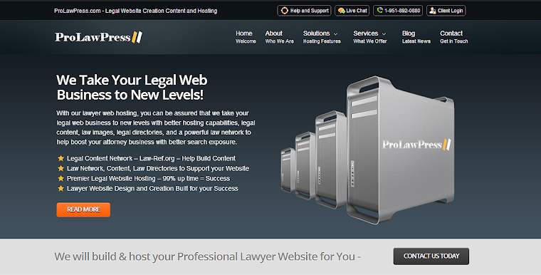Pro Law Press - Lawyer Marketing & Attorney Website Design