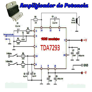 Amplificador de Potencia Tda 7293