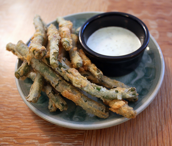 Fried Green Beans with Hatch Chile Aioli (Full and Content)