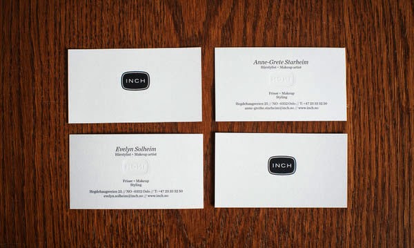 Embossed Business Cards