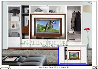lemari pakaian minimalis model tv West lemari pakaian minimalis model tv West