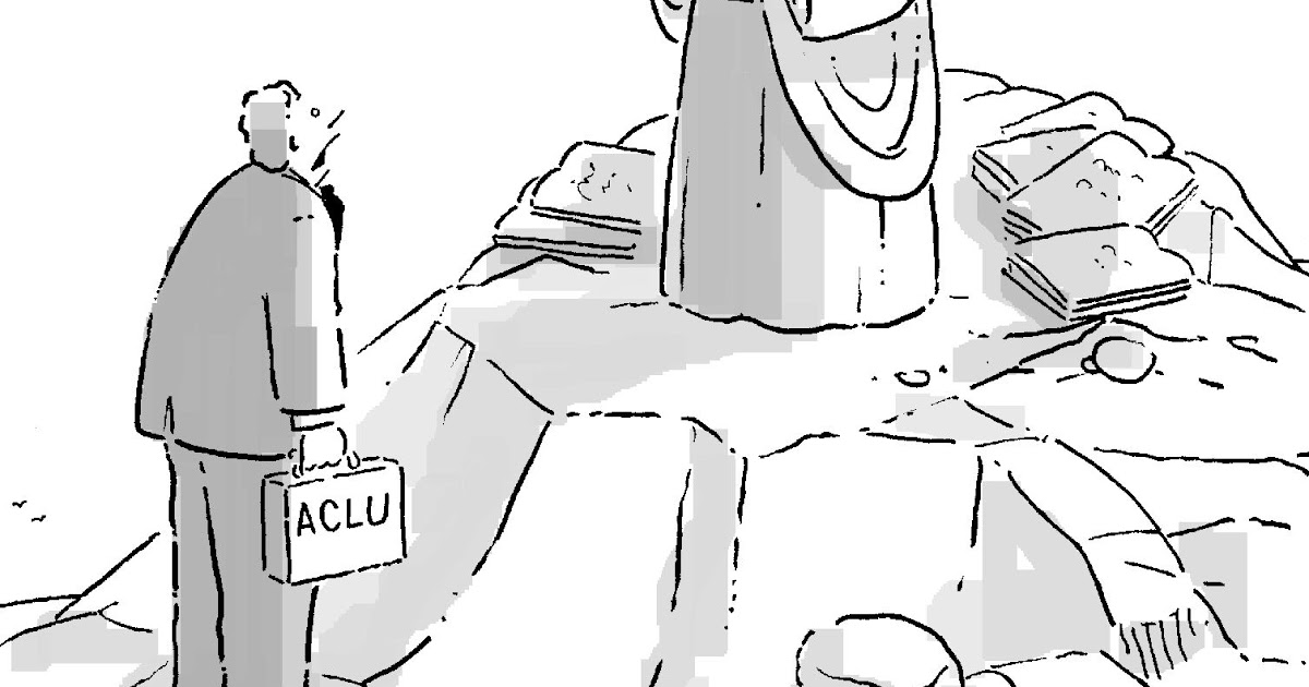 Plum Loco Roy Delgado Moses/ACLU cartoon Roy Delgado ny144