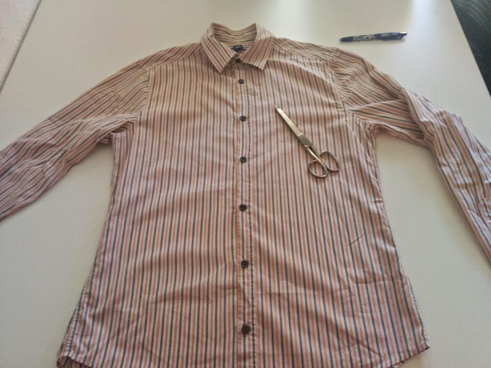 de camisa de hombre a blusa de mujer