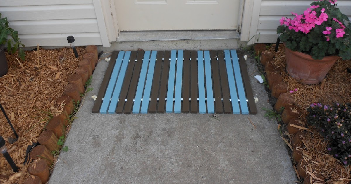 Someday Crafts Wooden Door Mat