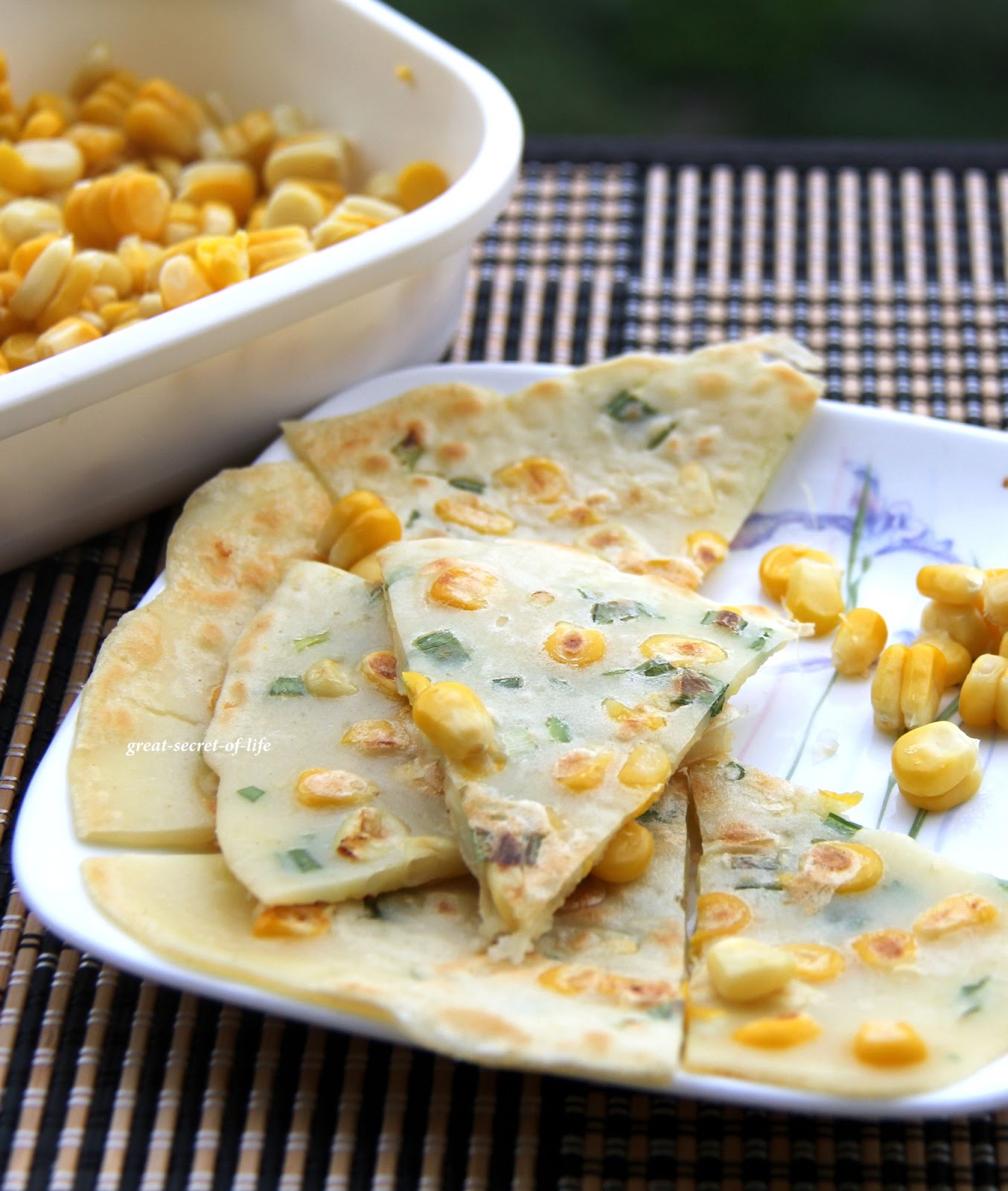 Korean Corn Pancake Greatsecretoflife