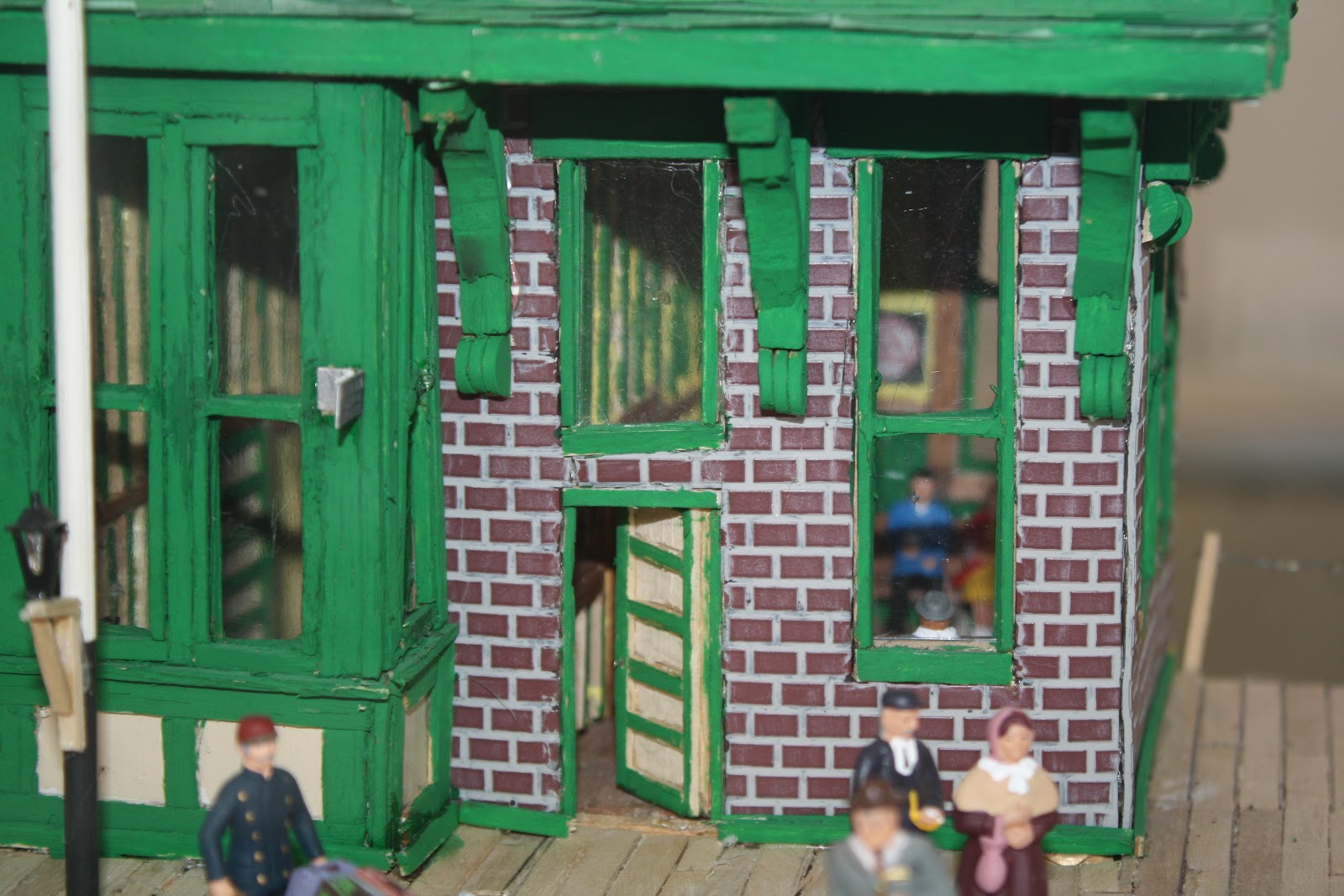 Will County News Wilmington Train Depot Model at Will County Fair