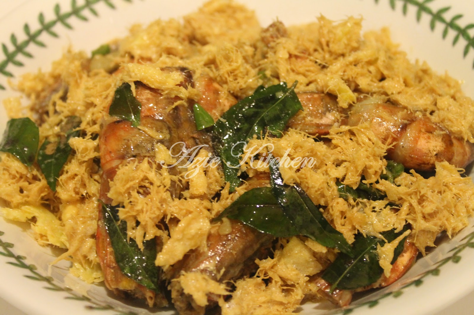 Udang Goreng Butter Langkah Demi Langkah Azie Kitchen