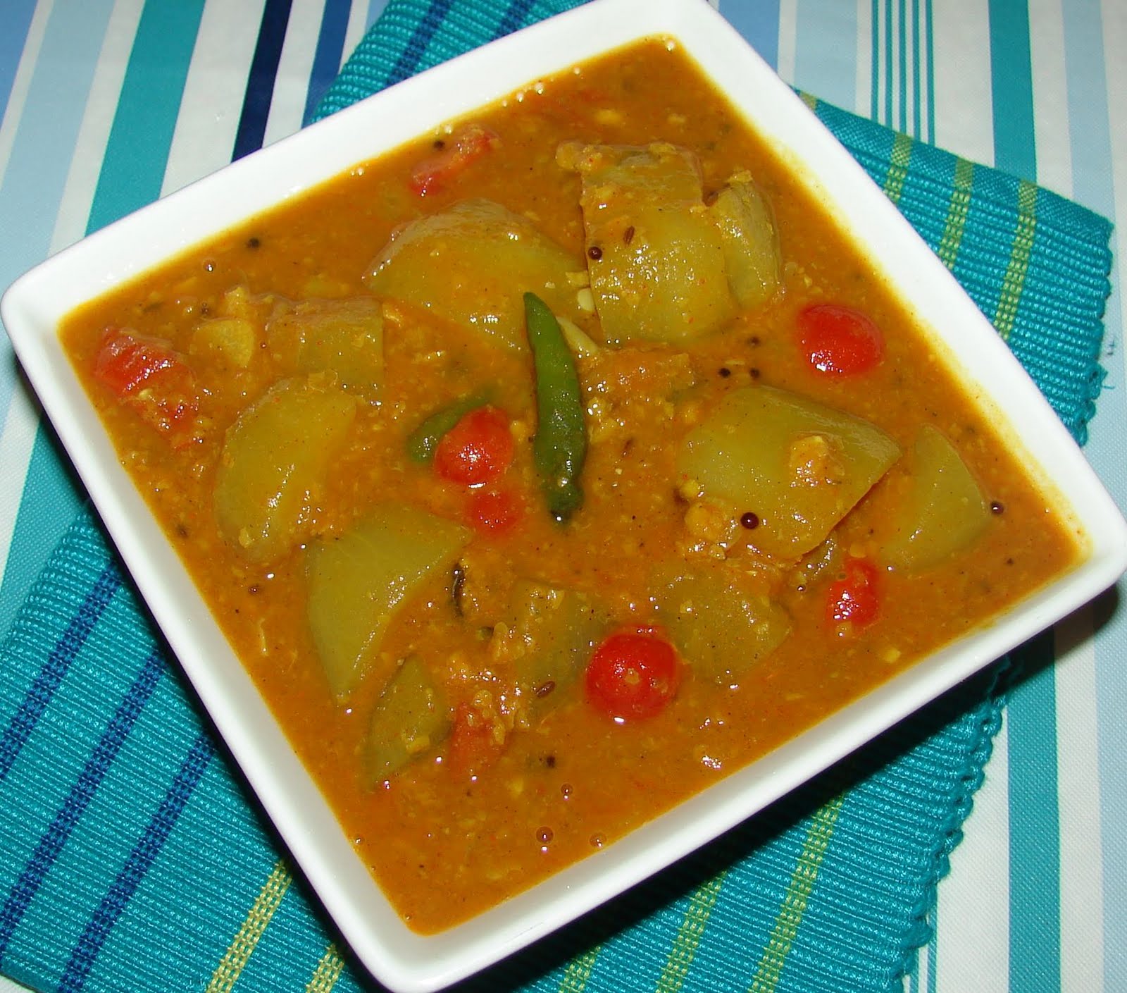 Kitchen CornerTry It Bottle gourd/Lauki and Dal Curry
