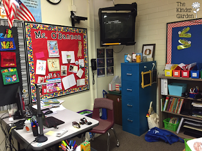 The Kinder Garden: Classroom Reveal 2015! Teacher Week