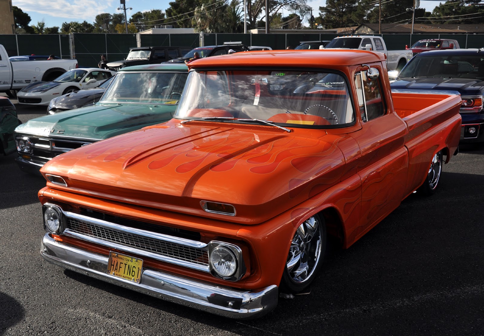 Just A Car Guy: Lots of cool old trucks at SEMA this year