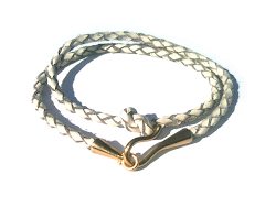 Knotted Leather Bracelet