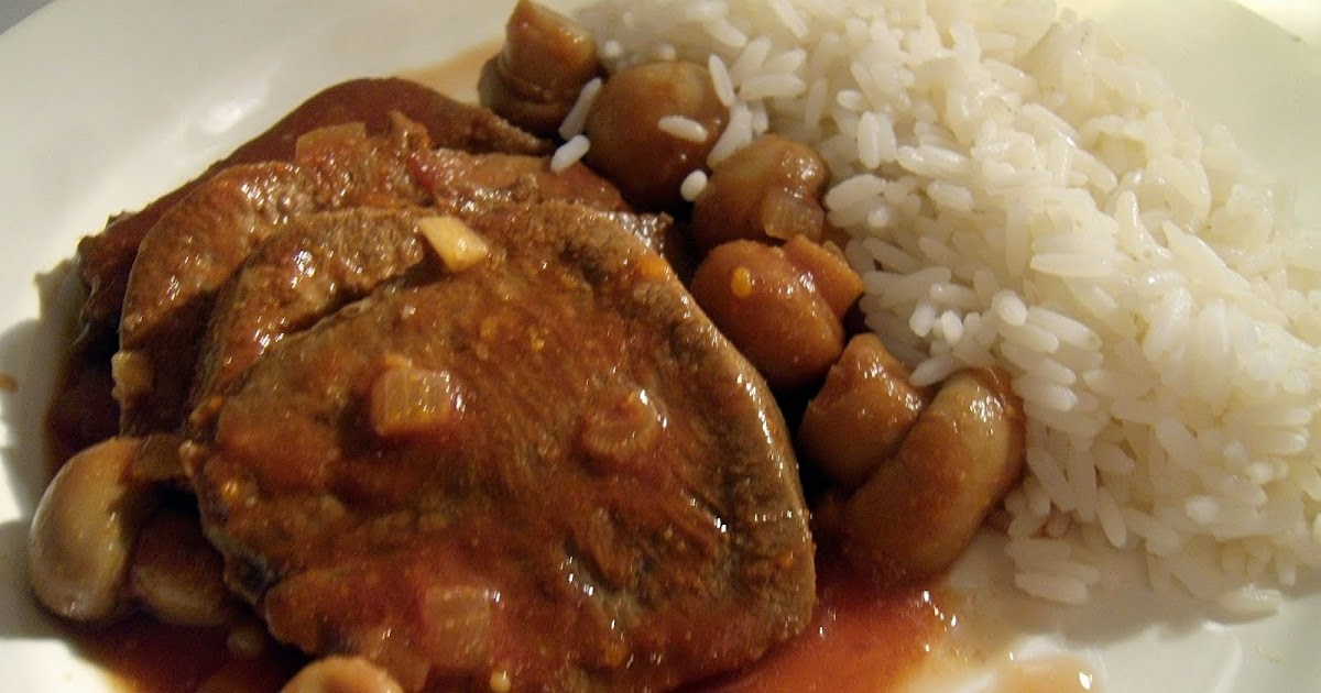 Dey cuisine Langue de boeuf, sauce tomate & champignons