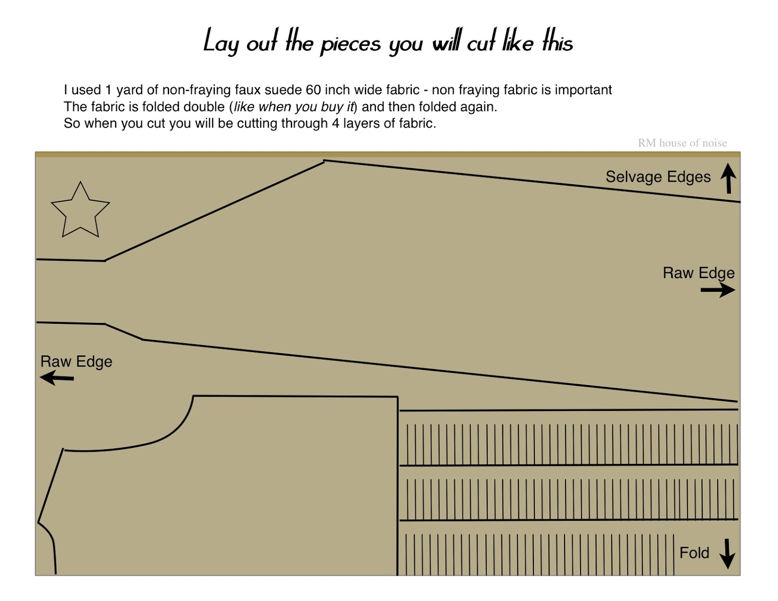 House of Noise... I mean boys. DIY Kids Costume Cowboy Chaps and Vest
