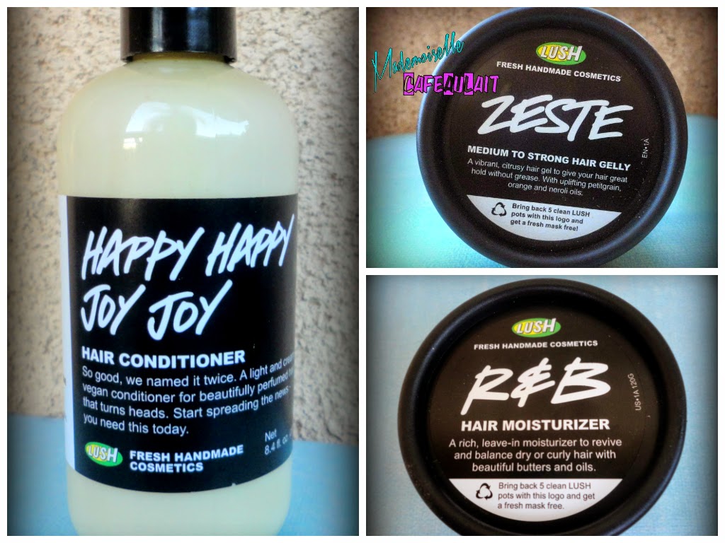 MlleCafeAuLait's Babbling! WASH & GO featuring LUSH HAIR CARE!