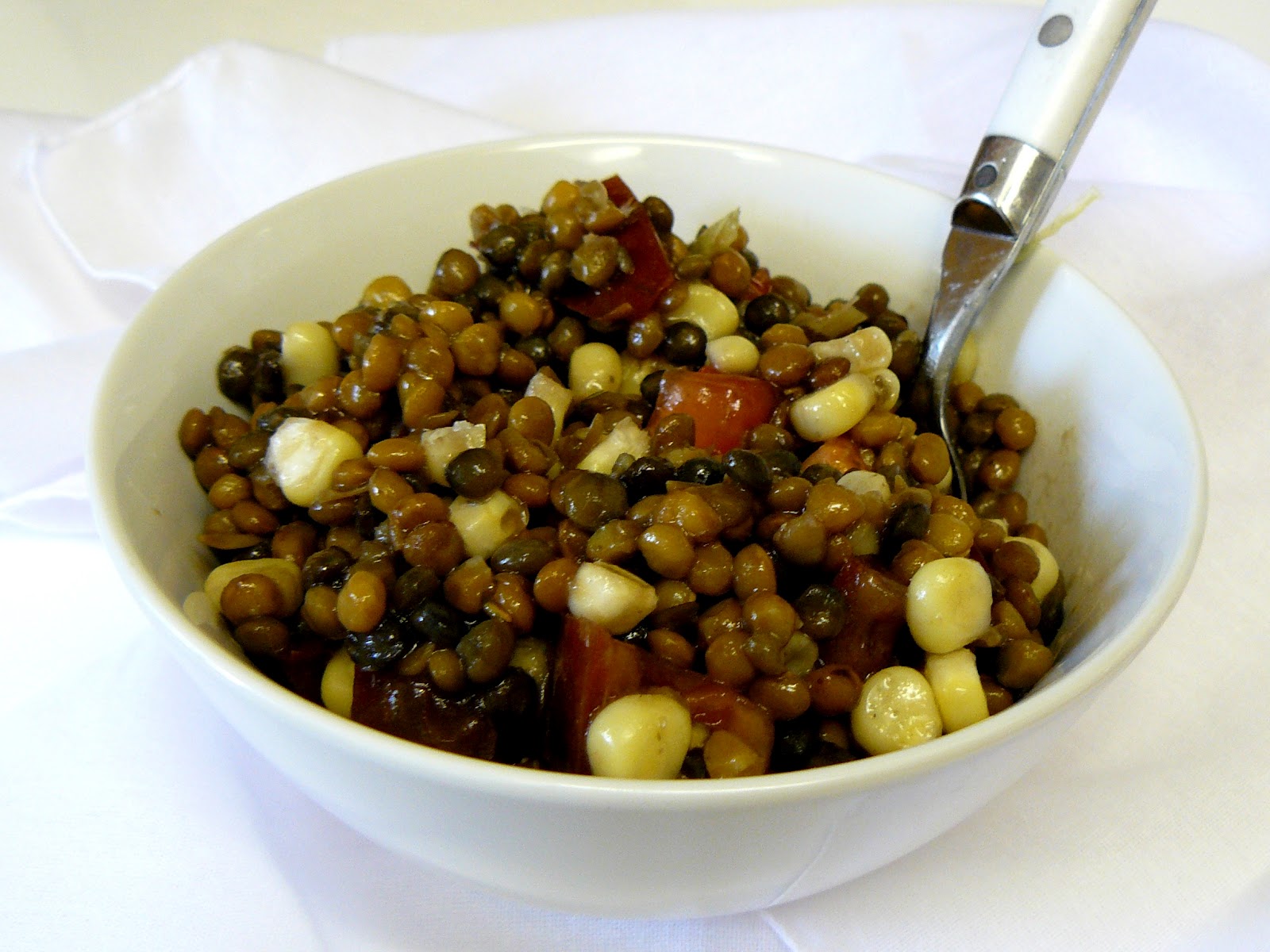 Meal Survivor Steamed lentils from Trader Joe's