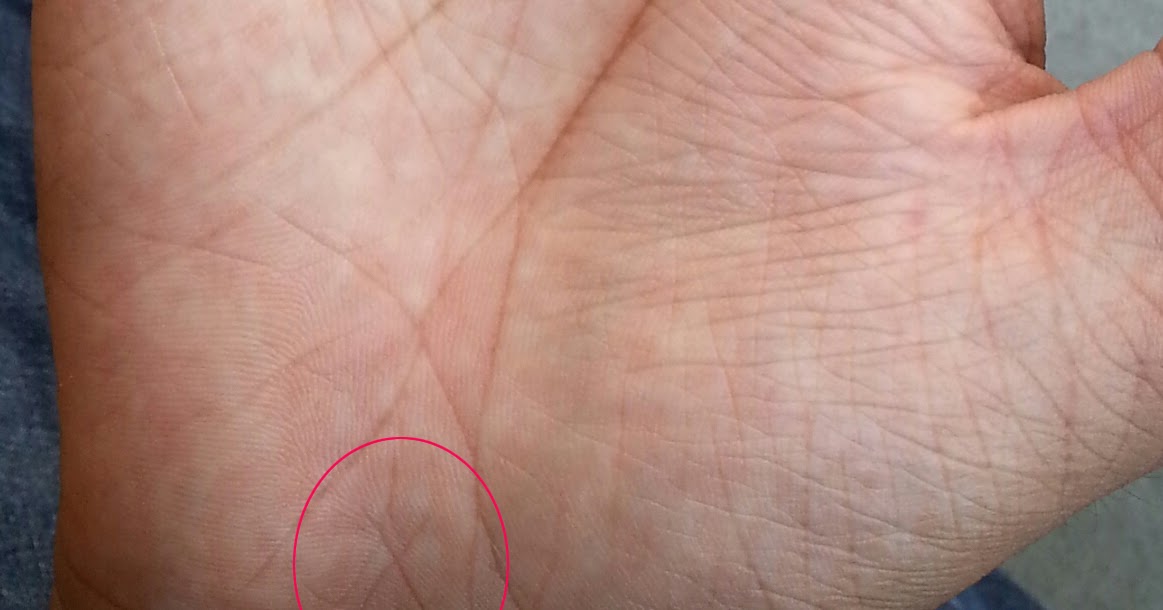 Cross Above Bracelet Line Practical Palm Reading INDIAN PALM READING