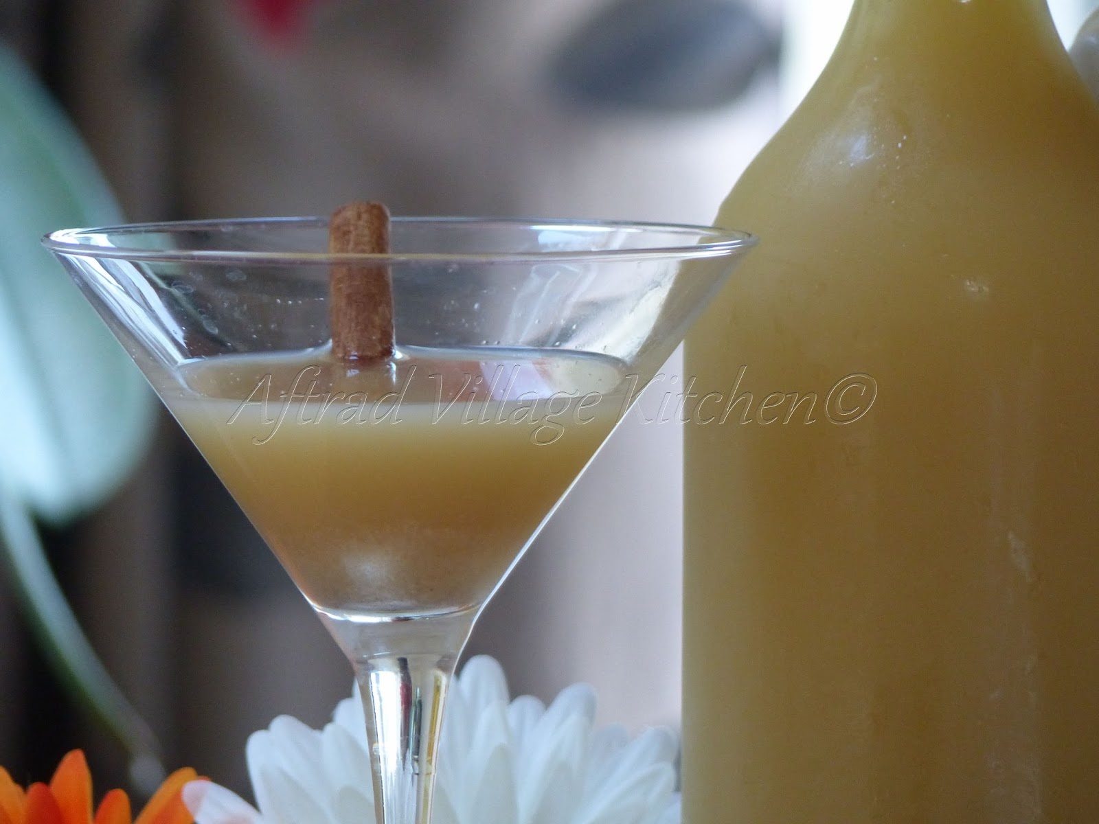 Aftrad Village Kitchen Ginger Drink Two ways!